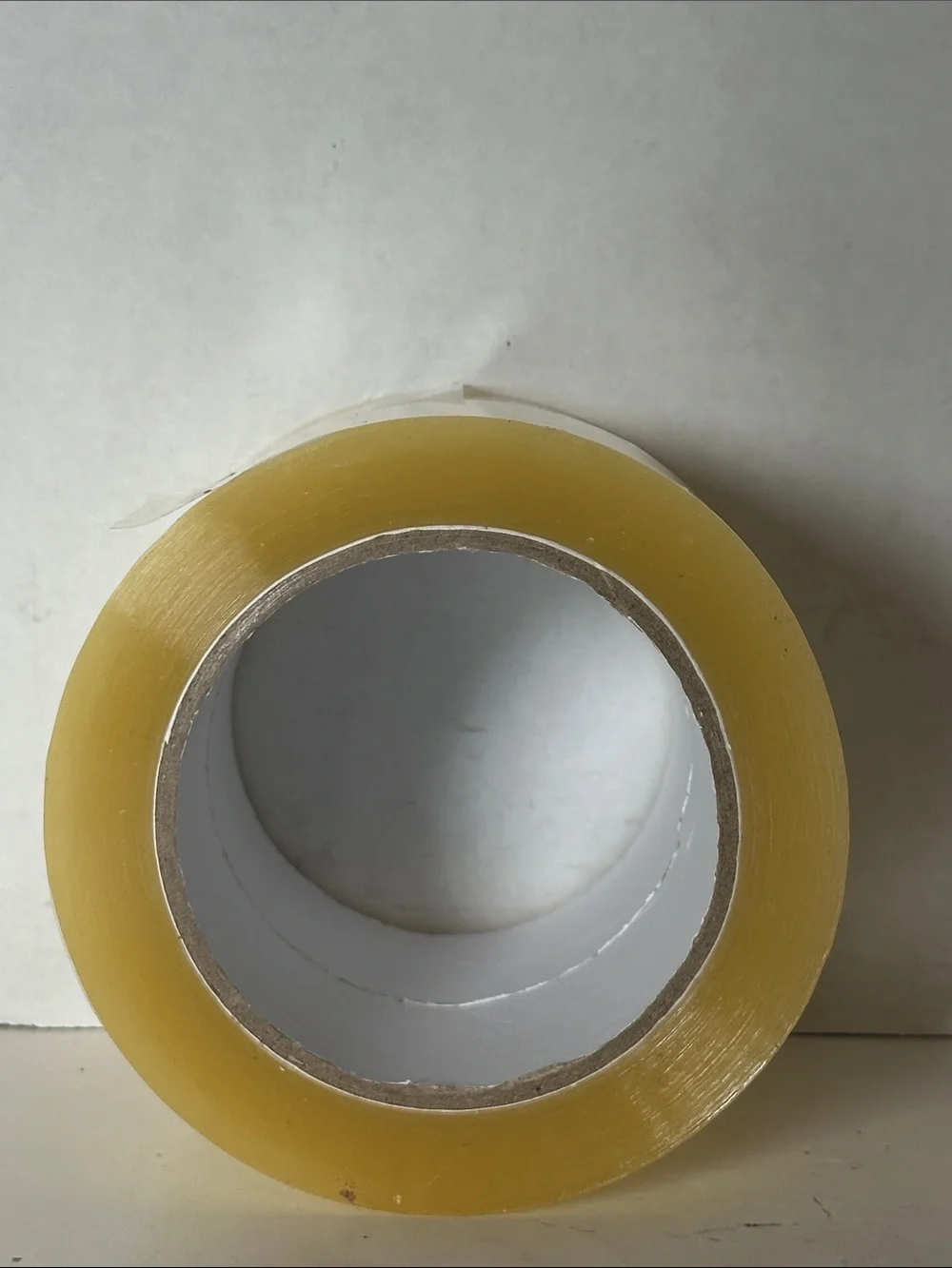 Clear Packing Tape Rolls - Yellow Tint
